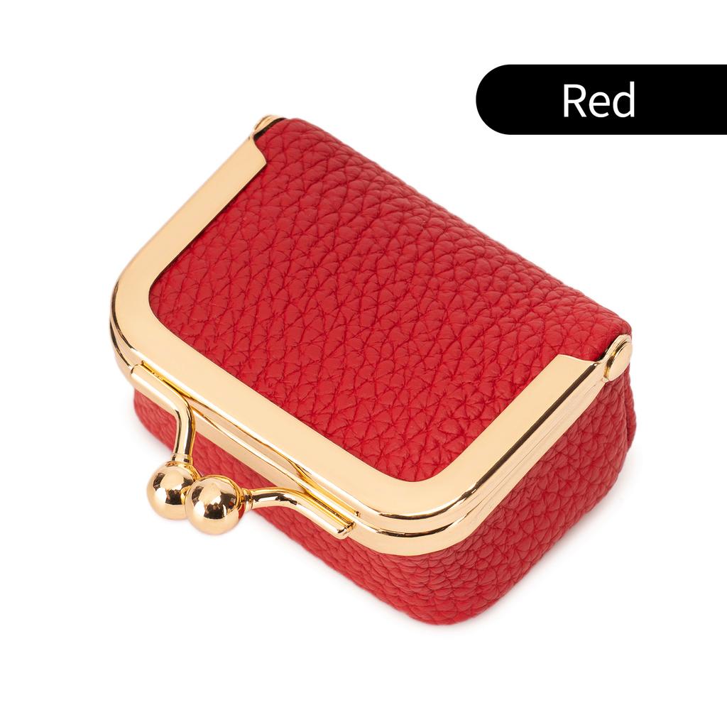 Ladies' Leopard Print Mini Jewelry Box, Portable Retro Style Coin Purse, Mini Travel Jewelry Box with Lock Buckle