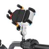 Motorcycle Phone Mount Holder Waterproof Motorcycle Cell Phone Holder Anti-theft 360° Rotation M10