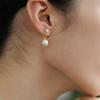 Lan Yun Jewelry Bright, freshwater pearl earrings for women Rice bead earrings, a touch of luxury and elegance