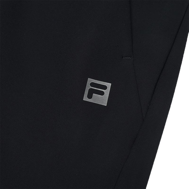 Fila Флисовые трикотажные повседневные брюки мужские низ Глубокий черный A11M511607FBK