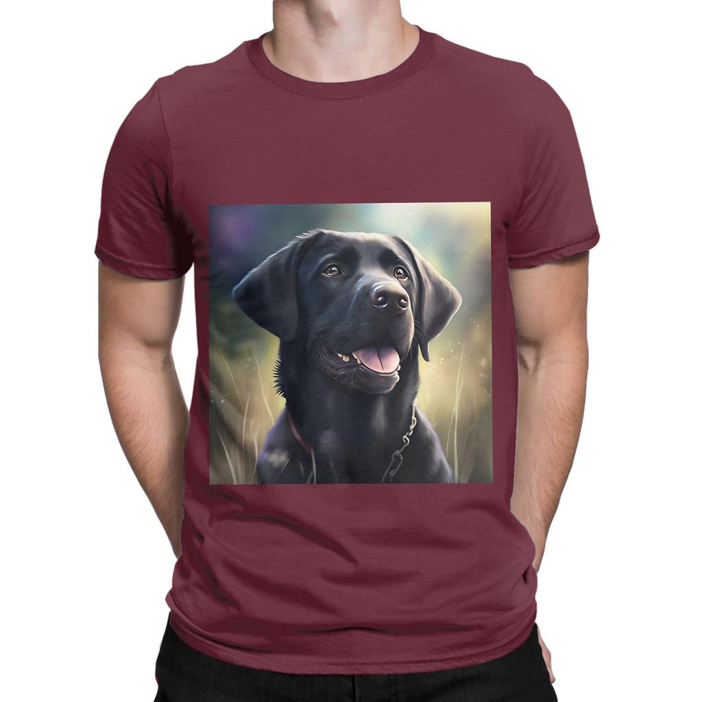 Beautiful Black Labrador Retriever Funny 100 Cotton TShirt Labrador Retriever Tops Tees For Unisex