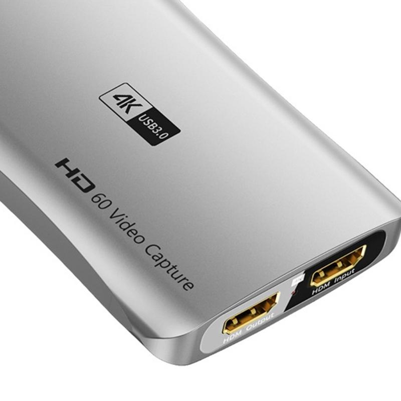 Video Capture Card e To Type-C Streaming for Game Switches e Input and Output Capture Card
