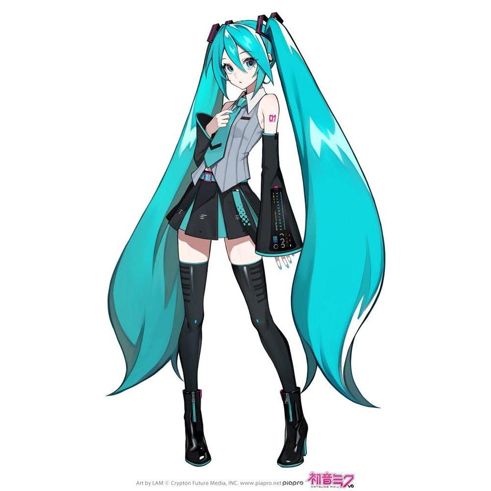 Пакет голосовых данных Hatsune Miku V6 от Crypton Future Media с редактором VOCALOID6 Editor Lite и ПО Cubase LE