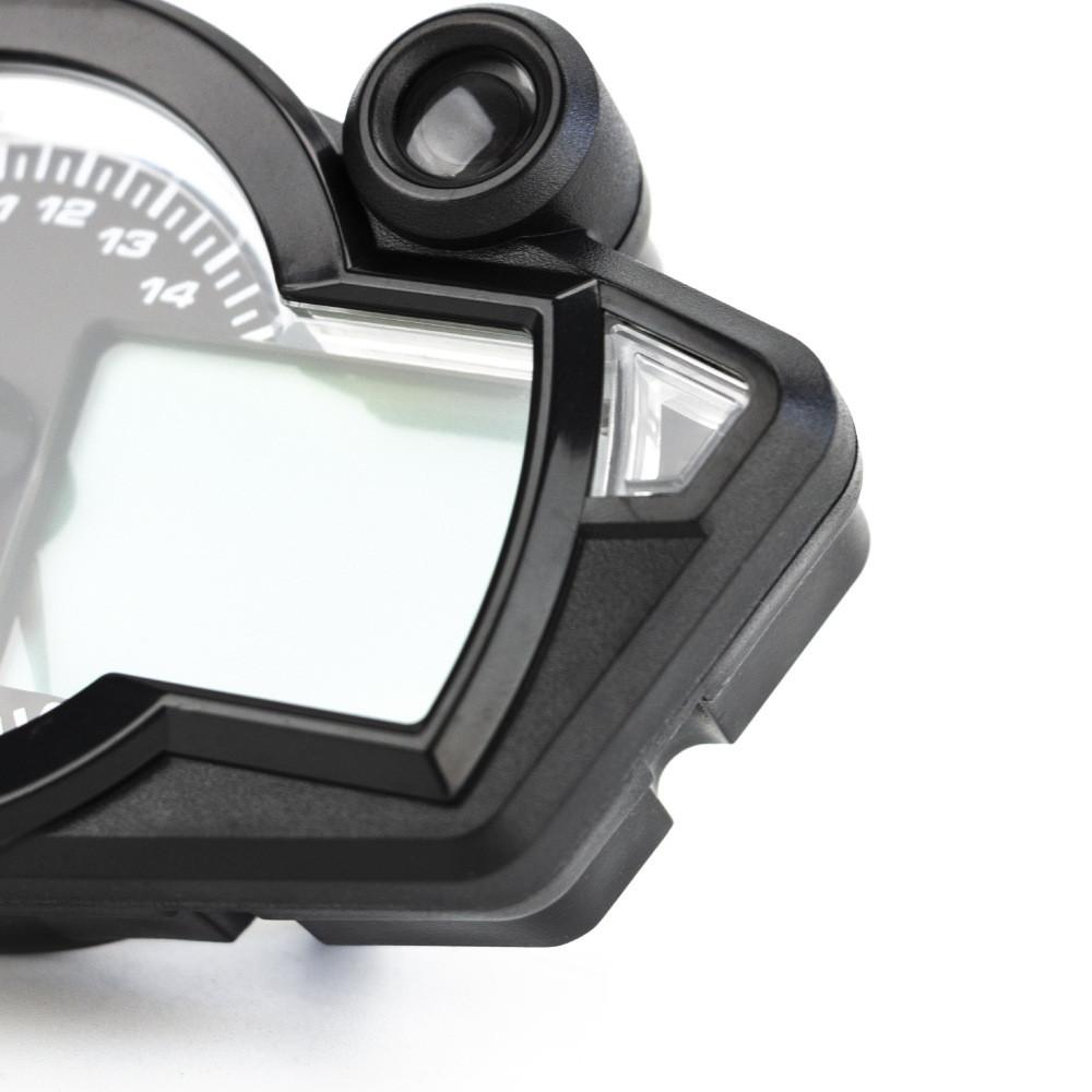 Universal LCD Digital Motorcycle Odometer Speedometer Meter Instrument Adjustable MAX 199KM/H 14000 RPM For 2,4 Cylinder