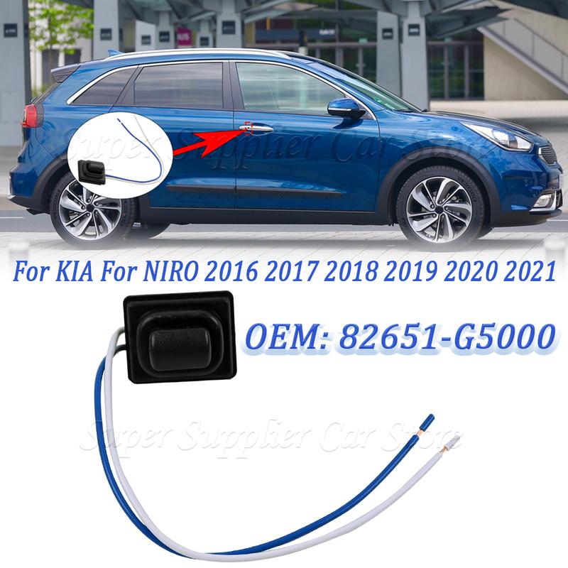 Подходит для KIA For NIRO 2016 2017 2018 Автомобиль Передняя Левая Наружная Ручка Двери Маленькая Кнопка Переключатель Новая 82651-G5000