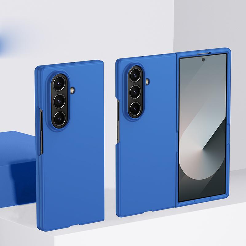 Чехол для телефона Samsung Galaxy Z Fold 7 6 5 3 4 ZFold7 Защитная крышка Конфетный Милый Ультратонкий Кожаный Жесткий Чехол