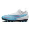 Nike Футбольные бутсы Phantom GX Academy DF AG для искусственной травы, детские кроссовки, белые, синие, DV3069-446
