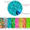 Wide Use Glow In Dark Safe Colorful Lawn Decor Decorative Pebbles Luminous Stones Aquarium Ornament