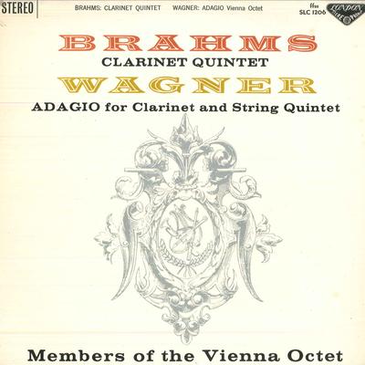 LP Запись УЧАСТНИКИ ВЕНСКОГО ОКТЕТА - Брамс: Кларнетовый квинтет си минор SLC1206 ЛОНДОН Япония Классика Б/У