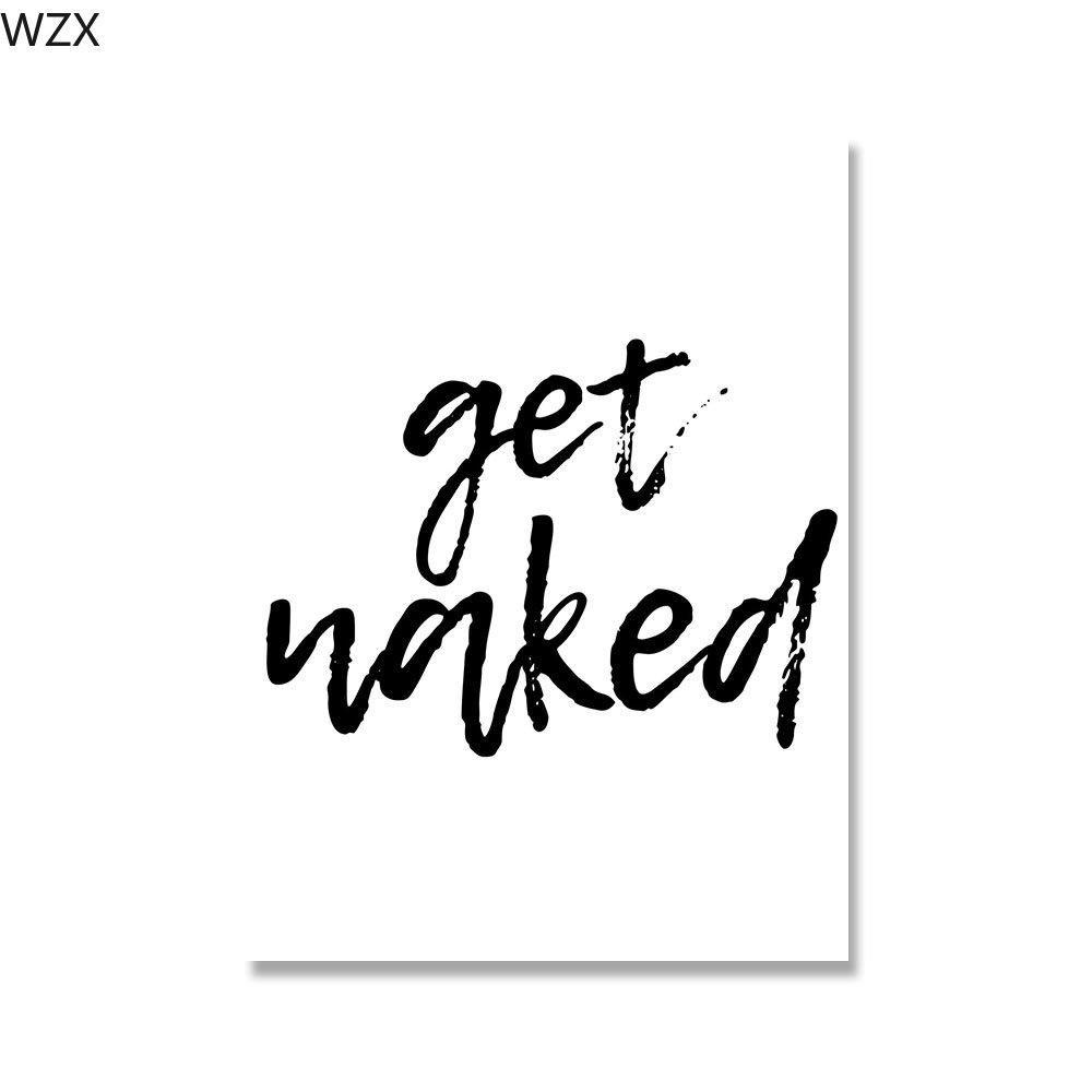 Туалет Холст Стена Скандинавское Искусство Плакат Печать Смешные Цитаты Ванная Комната Художественная Живопись Черно-Белая Типография Домашний Декор Без Рамки