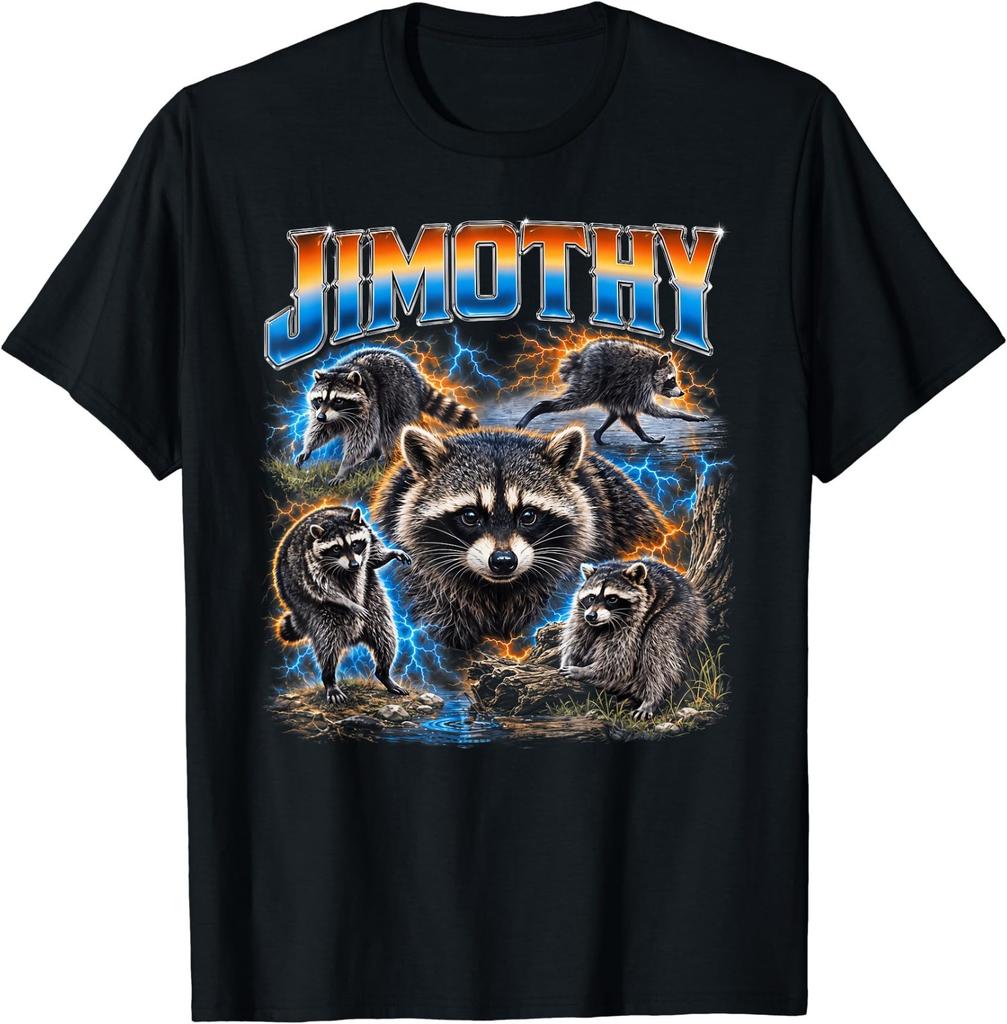 Jimothy Raccoon Seattle Meme Funny Trash Panda Wildlife T-Shirt