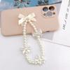 Rope Acrylic Beaded Phone Lanyard Wrist Hand Lanyard Hand Strap Mobile Phone Straps Phone Charm