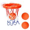 Игрушка для купания малыша Мини-игрушка Баскетбольная стойка для бросков Игрушки для ванны Игра в баскетбол для бросков Водная игра Набор игрушек с 3 мячами для детей