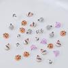 30 шт. Хэллоуин мультфильм аксессуары для ногтей милые маленькие привидения призрачные глаза летучая мышь Diy смола маникюр ювелирные украшения