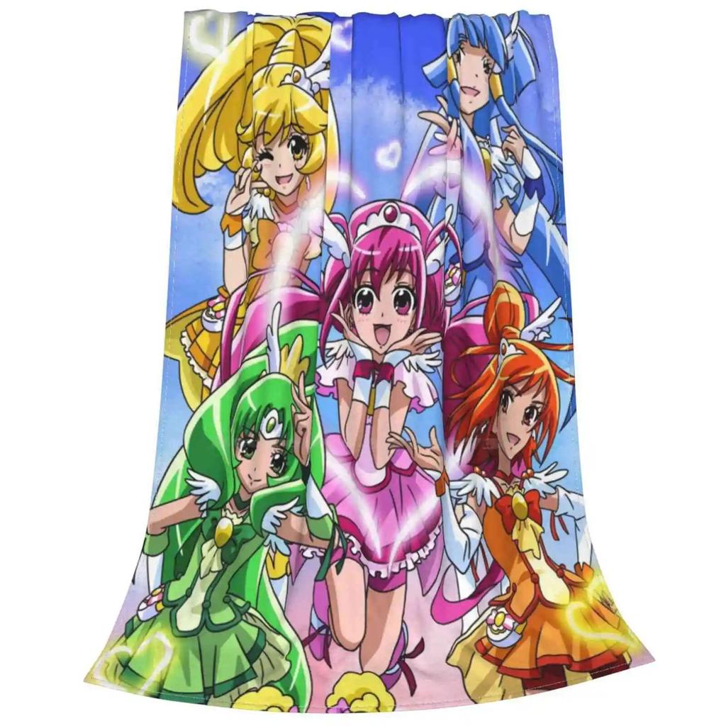 Precure Smile Trend Стиль Забавное модное мягкое одеяло Precure Pretty Cure Аниме Манга