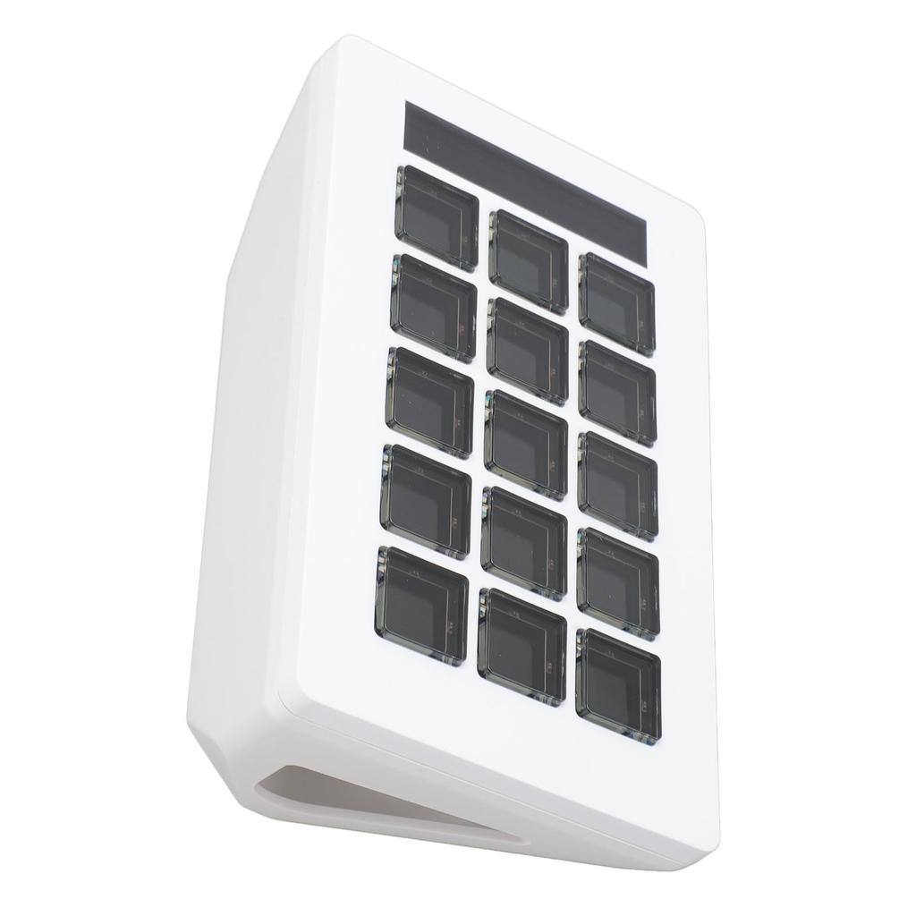 15-клавишная визуальная клавиатура Профессиональная макро-клавиатура ЖК-клавиатура с поддержкой OBS для Twitch