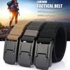 Heavy Duty Unisex Elastic Belt Hard Quick Release Buckle Training Pants Belt  Casual