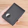 Men's Genuine Leather RFID Anti-Theft AirTag Wallet
