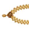 Antique Pearl Earrings with Diamonds Court Style Gorgeous Heavy Industry Earrings Pearl Necklace Weaving
