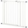 Adjustable Safety Gate W One Extensions Four Adjustable Screws White