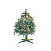 Christmas Tree 3 Feet with 54 Decoration Ornaments Hanging Props for Table Office Artificial Xmas Tree Decor Items for Home