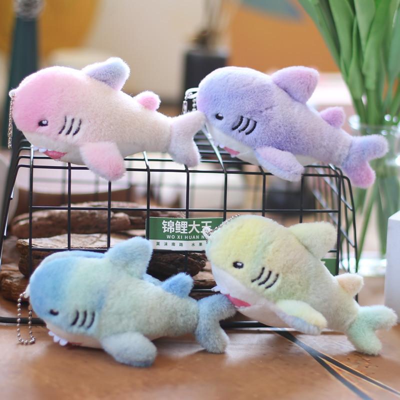 Marine Animal Big Shark Plush Toy Bag Pendant Doll Plush Pendant