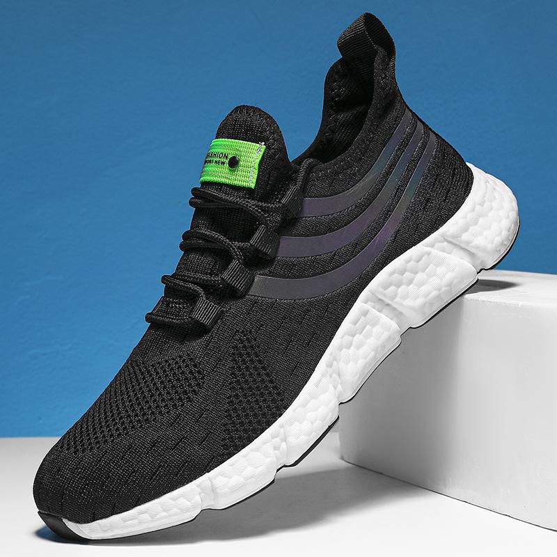 Женские кроссовки Удобные дышащие туфли на платформе Модные женские повседневные туфли на шнуровке для женщин Уличная обувь для бега и спорта