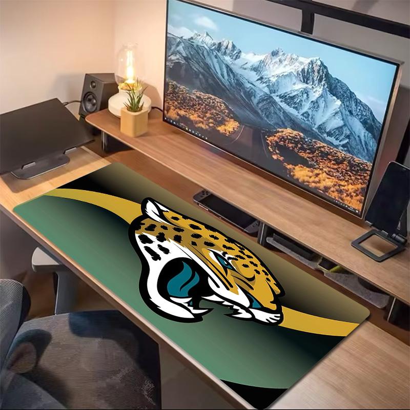 Jacksonville Jaguars2 Print Cushion Non-slip Laptop Tablet Big Mousepad XXL Mat Mini PC Playmat With Lock edge