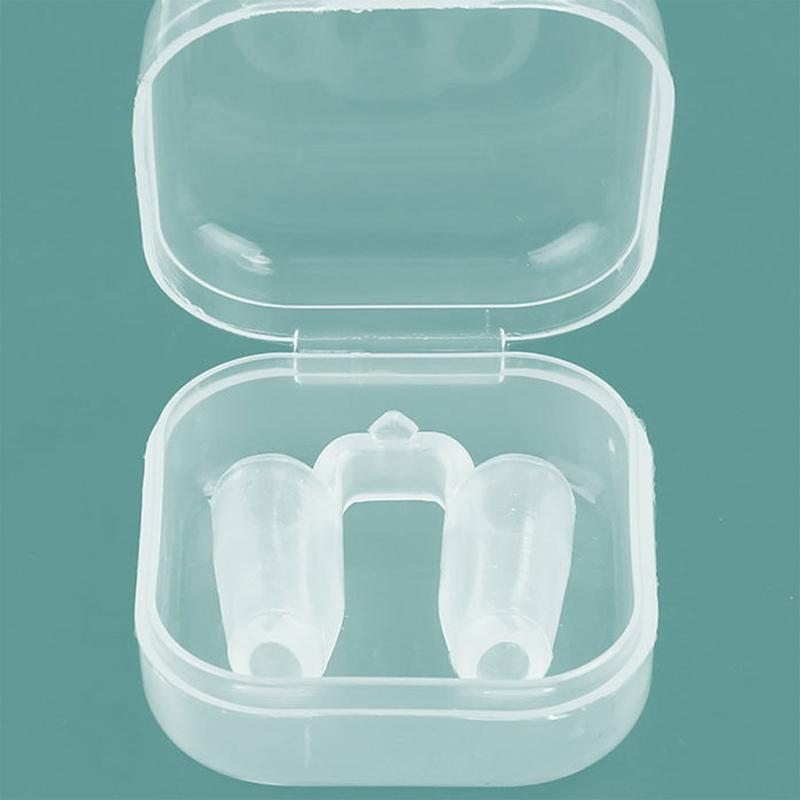 Postoperative Rhinoplasty Nostril Support Silicone Shaping Crooked Nose Correction Fixator Silica Gel Nose Clip Prevent Snoring