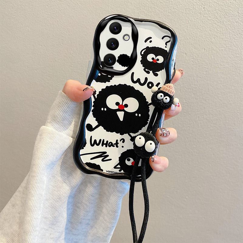Японский и корейский милый мультяшный DIY чехол для мобильного телефона Oppo A94: A8 Противоударный F17 Мягкий чехол с принтом цепи, Иностранный Всеобъемлющий.
