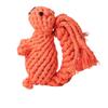 Dog Rope Toy Cartoon Animal Dog Chew Toys for Small Large Dogs Cats Molar Cleaning Teeth Toy Bite Resistance Puppy Pet Supplies