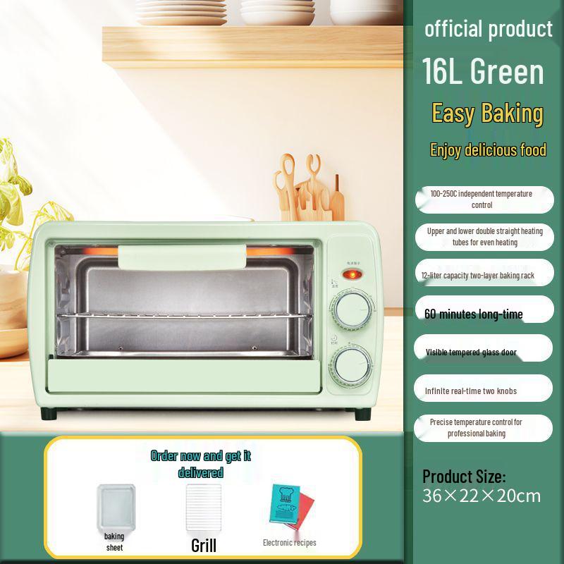 Электрическая духовка большой вместимости с независимой регулировкой температуры для профессиональной выпечки, мини-тартов и сладкого картофеля