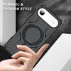 Защитный черный чехол с беспроводной зарядкой для iPhone 17 Air 16 Pro Max 16e 14 15 Plus iPhone17 iPhone16 Чехлы для защиты от падений