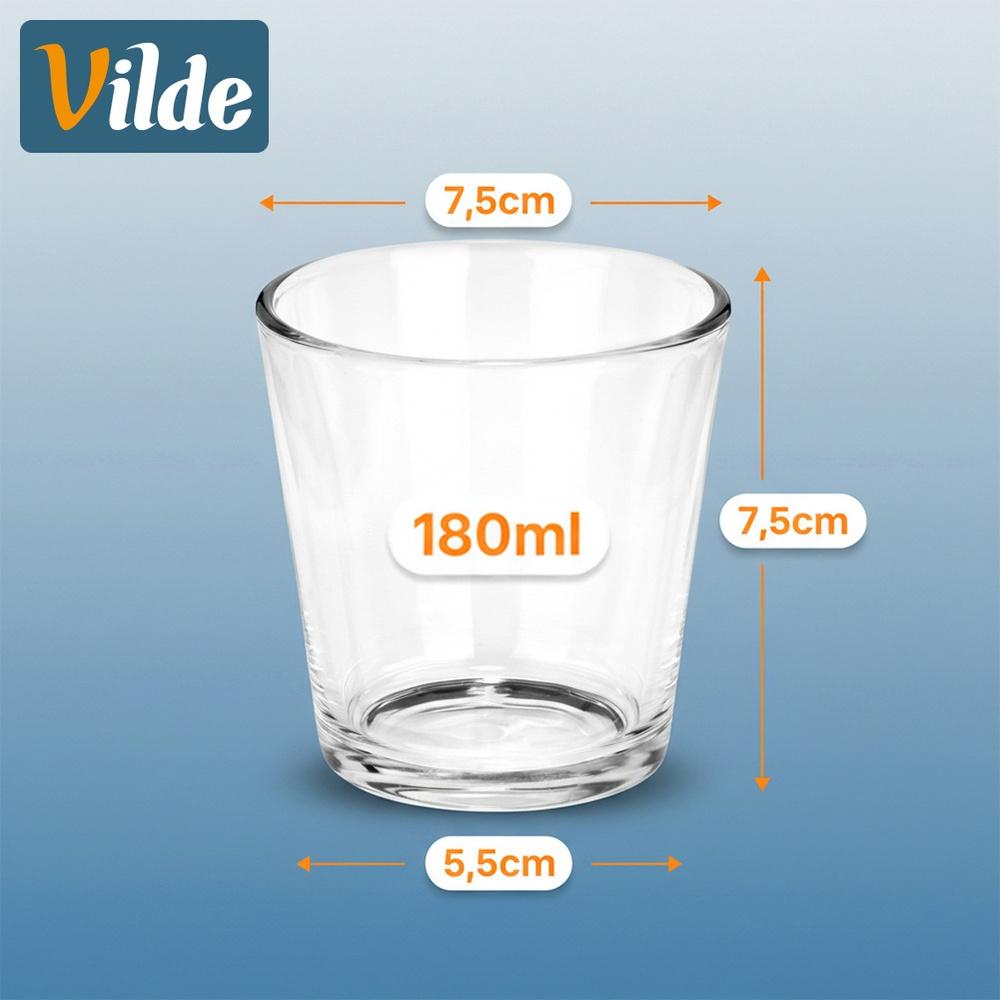 Dessert Cups, Glass Snacks 180 Ml 12 Pcs.