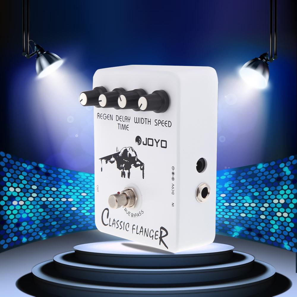 Педаль эффектов для классической гитары Joyo JF-07 Classic Flanger с дизайном True Bypass