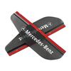 AAUR1 2Pcs Car Rear View Side Mirror Rain Board Eyebrow Guard Sun Visor Stickers For Mercedes Benz W203 W204 W211 W210 W124 AMG W202