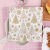 20pcs Home Decorative Santa Claus Cute Christmas Decoration Towel Printing Paper Napkin Serviette