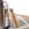 650ml Gooseneck Coffee Kettle Stainless Steel Wood Handle Hand Brewed Coffee Pot Anti-scalding Japanese-style Water Kettle