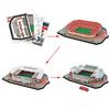1Set Football Field Paper Puzzle Famous Stadiums Mini 3D Model Puzzle Home Decoration Assembly Football Fan Gifts Boys Girls ZYF