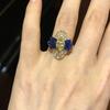 Sace Gems Classic Copper Alloy Zircon Ring Ladies Jewelry Wedding Promise Party Gift