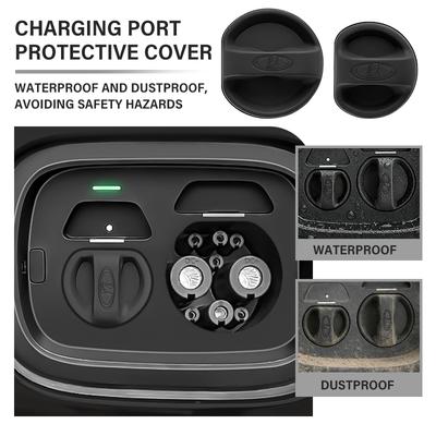 For Lada Charging Port Silicone Cover Waterproof Dustproof Protective Cover Charging Accessories Niva Vesta 4X4 Largus Priora PP37