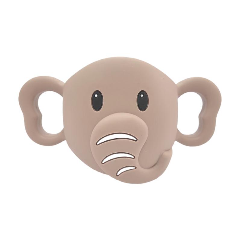 Elephant Pattern Baby Bottle Handle Transitional Sippy Cup Handle Grip for Baby Bottle Universal Removable Grip Portabl