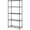 (NITORI) CUSTOM Steel Rack, 85cm Wide, 4 Shelves, Black, NITORI 8791485