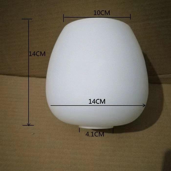E27 Glass Lamp Currency Vintage Cover Lamp Shade Replacement Glass Lampshades for Desk Lamp Table Lights Bedroom Study Room