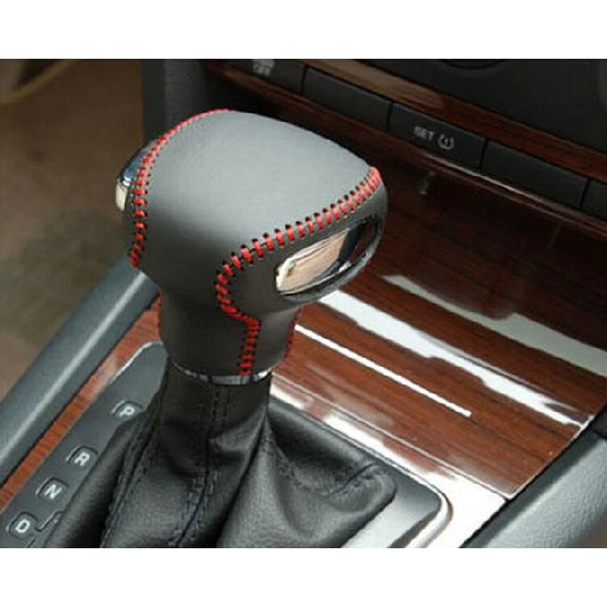Кожаный чехол на ручку КПП для Skoda Octavia Superb Fabia Superb, ручная прошивка, для автоматической коробки передач