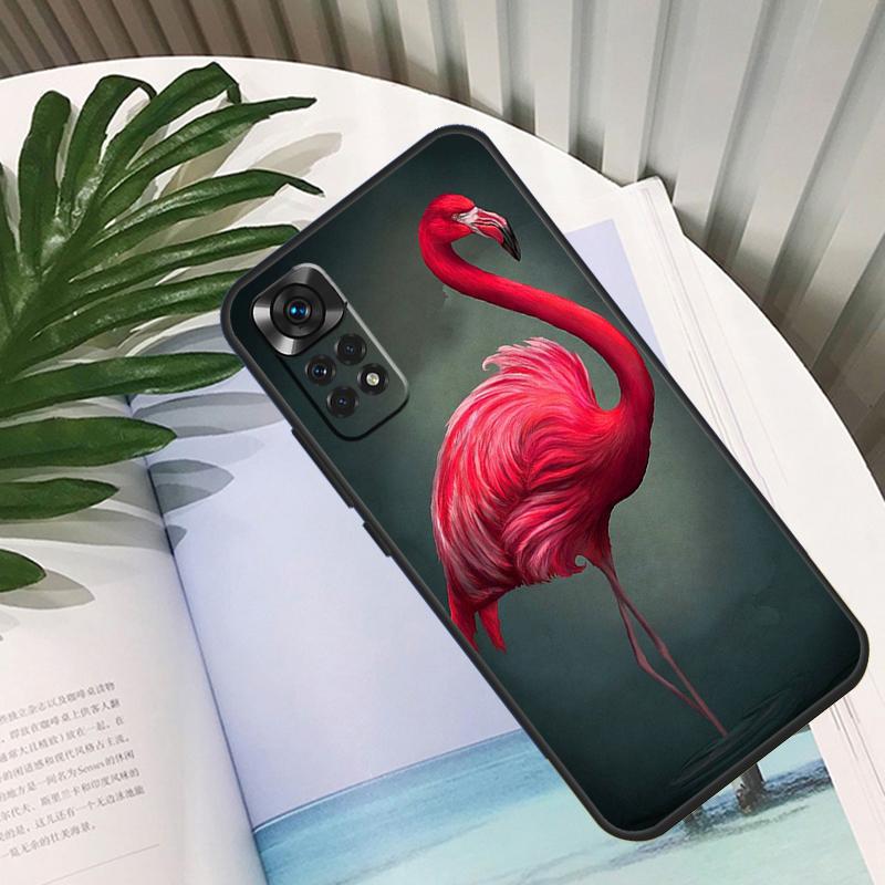 Flamingo Bird Case For Xiaomi Redmi Note 9 8 10 11 12 Pro Note 11S 10S 9S Redmi 12C 9C 10A 10C Back Cover