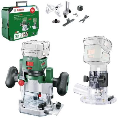 Фрезер Bosch AdvancedTrimRouter 18V-8 с погружной базой, без аккумулятора и зарядного устройства 06039D5002