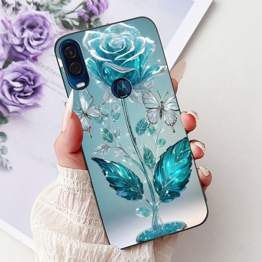 Чехол для Motorola One Vision Чехол ONEVision Модный Расписной Силиконовый Мягкий Задний Чехол Для Motor One Macro Чехол Защитный Корпус