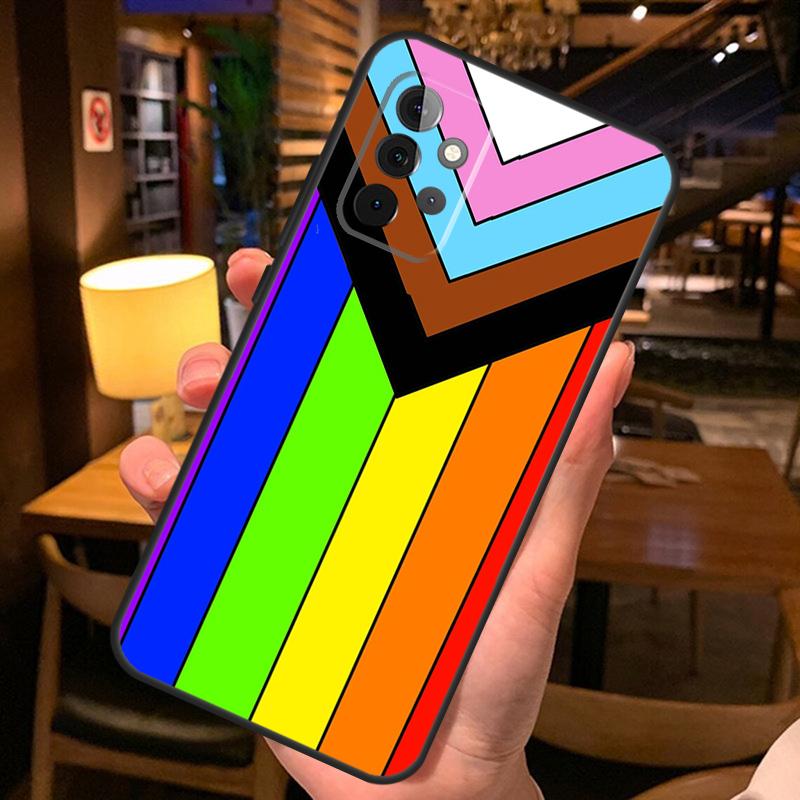 LGBT Pride Love Case For Samsung Galaxy A54 A34 A14 A52 A32 A12 A13 A33 A53 A15 A16 A36 A56 A26 A06 A35 A55