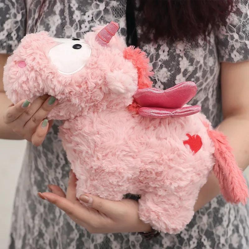 20/25/30/40cm Stuffed Animals Plush Big Eyed Angel horse Doll Plush Toy Creative Sleeping Pillow Beautiful Exquisite Brithday Gi